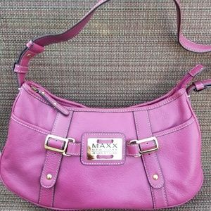 Maxx New York Signature Leather Purse